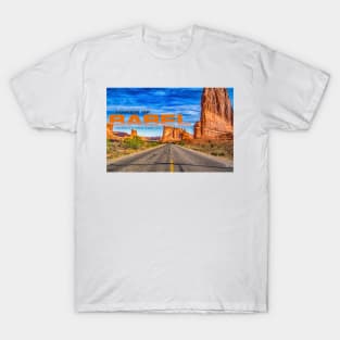 Tower of Babel Arches National Park T-Shirt